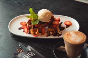 Waffles for Breakfast at Edge Geelong