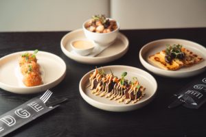 Share Plates for lunch at Edge Geelong Restaurant